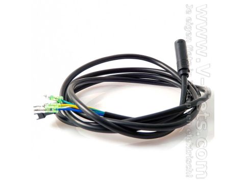 Motorkabel (Dop, 100cm 9-pin, custom lengte)